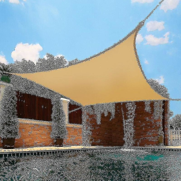 2 x 4 metriä vedenpitävä aurinkovarjo purjeet ulkomarkiisit puutarhan pihapurjeille allasosio Aurinkosuoja Rust Red