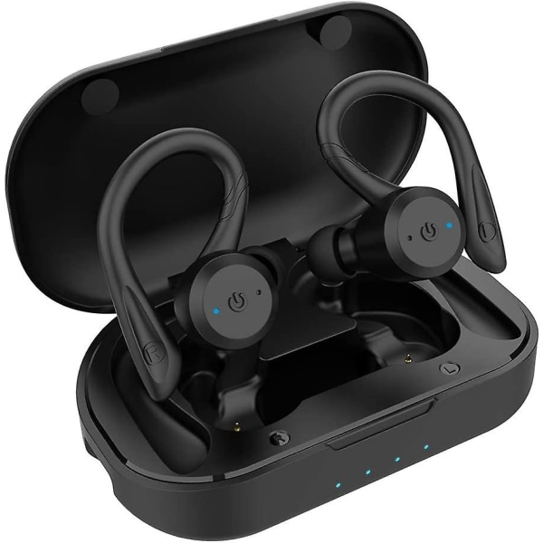 Bluetooth kuulokkeet True Wireless -nappikuulokkeet case Ipx7 vedenpitävät stereoääni kuulokkeet sisäänrakennettu mikrofoni korvakuulokkeet syvä basso urheiluun