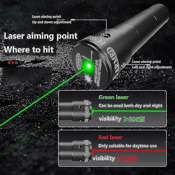 Ny 2024 højpræcision teleskopisk højeffekt rustfrit stål lige stang katapult laser flad gummibånd udendørs jagt og skydning green laser set2