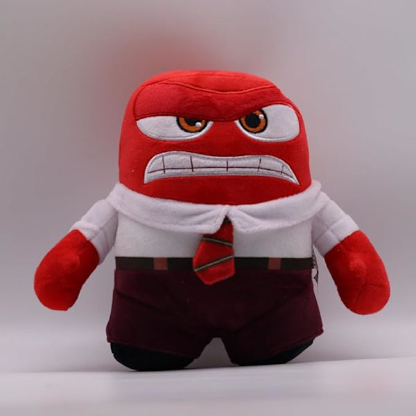 Inuti Ut 2 Ilska Plysch Toy - Förtjusande ångest Relief Fyllda djur för Movie Fans för pojkar och flickor för födelsedagar, påsk eller jul(21cm)