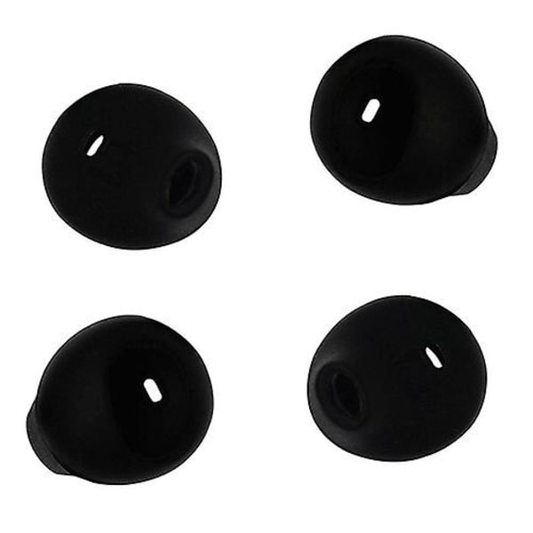 Øretelefoner Øretelefoner til Samsung Active Galaxy S6 S7 Edge Level U Earbud Ear Tip Gel 2pair Black