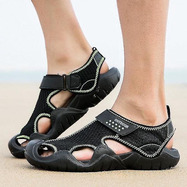 Sommer nye Crocks letvægtssko til mænd Gray 9