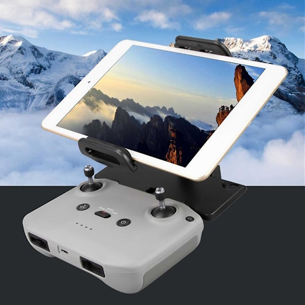 Telefon Tabletfäste Fjärrkontrollhållare Ställ för Dji Mavic Air 2 Drone Kaesi Black