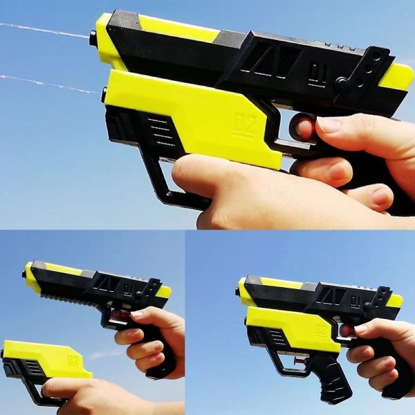 2023 nya elektriska vattenpistoler för vuxna barn, kraftfull automatisk vattenpistol, vattenblåsare skytte utomhus strand poolleksaker Manual Operated C