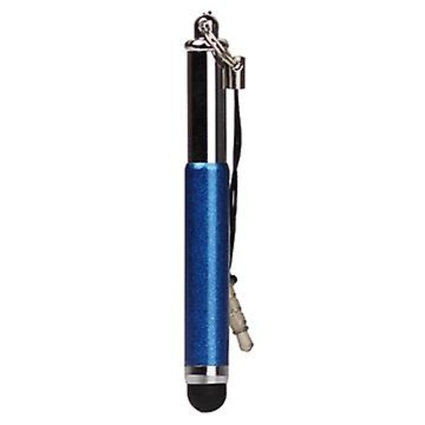 Universal infällbar kapacitiv Soft Stylus Touch Pen för iPhone iPad iPod HTC Silver Style Y iPhone 12 mini 5.4 inc