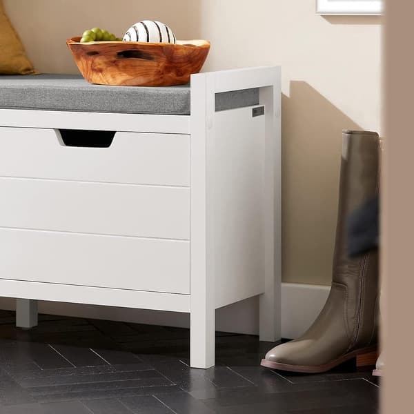 Hallskobänk med sittdyna,FSR63-W White