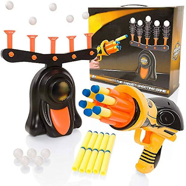 Hover Shot Dart Gun Set - Kelluva Nerf Target Ammunta Peli Pojat Lelut Lapsi