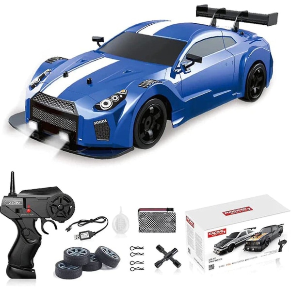 Ae86 1/16 Rc Drift Car High Speed ​​Remote Control Drift Car för barn och vuxna, 100 % ny GTR