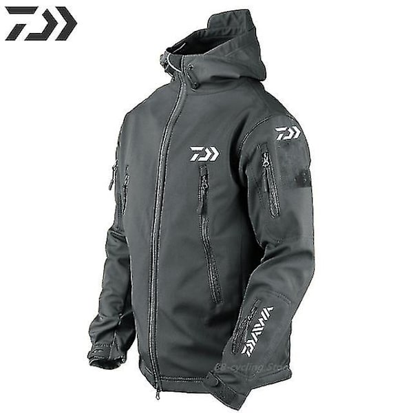 Herre taktisk vindtæt vandtæt jakke Special Forces Soft Shell fiskedragt Herre Army Combat Bukser Herre fiskejakker 4xL Jackets 07