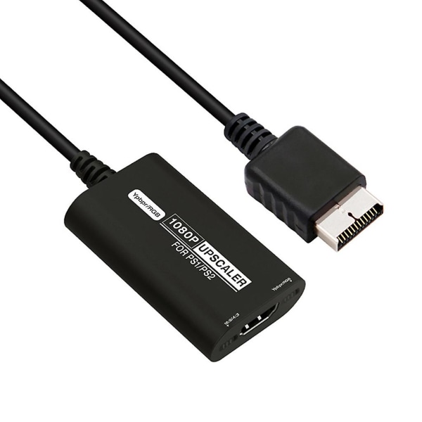 Rgb-ypbpr Upscaler 16:9/4:3 Aspect Ratio Switching Hdtv Adapter För Ps1 Ps2