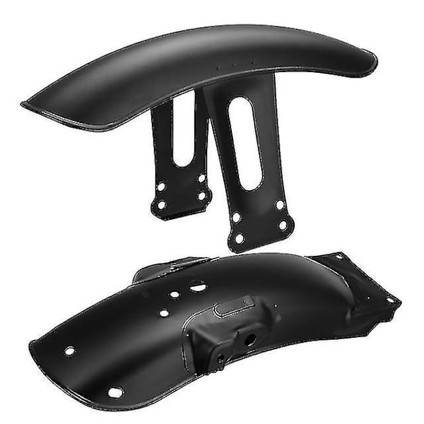 Moottoripyörä kromi musta etu takalokasuoja Retro lokasuojan cover metallisuoja Honda Cg125 Cg 125 125cc Black Front