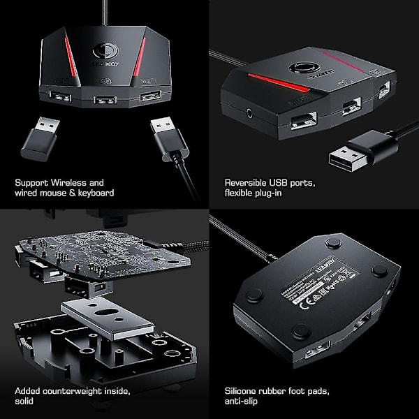 LEADJOY VX2 AimBox tangentbordsmusadapter