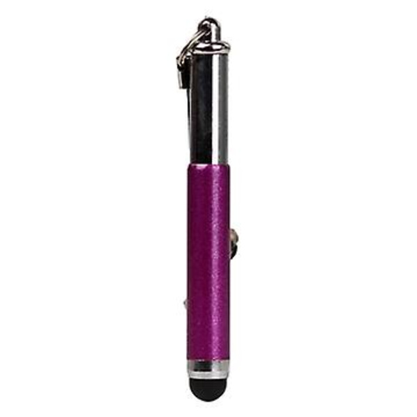 Universal infällbar kapacitiv Soft Stylus Touch Pen för iPhone iPad iPod HTC White Style Z iPhone 12 mini 5.4 inc
