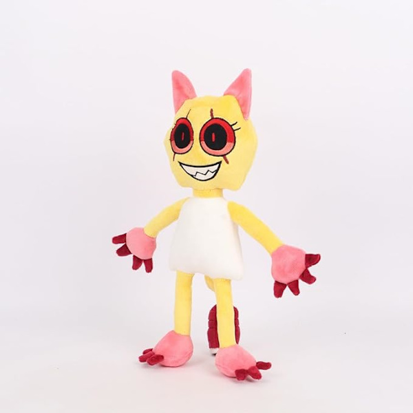 Dandys värld Poppy Plysch Kudde Leksak Mjuk Dekorativ Game Character Present Heminredning Födelsedag Halloween för pojkar Flickor och fans