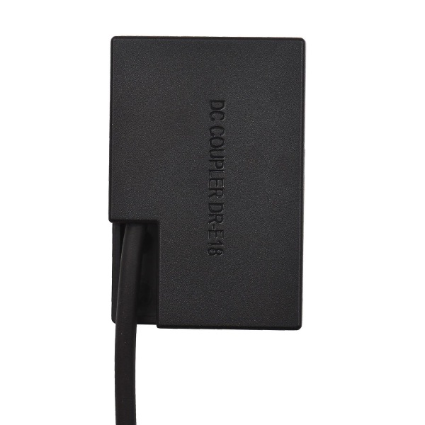Typ C till DR-E18 DC-koppling LP-E17 Dummy-batteribyte för Canon RP EOS 77D 200D 250D 750D 760
