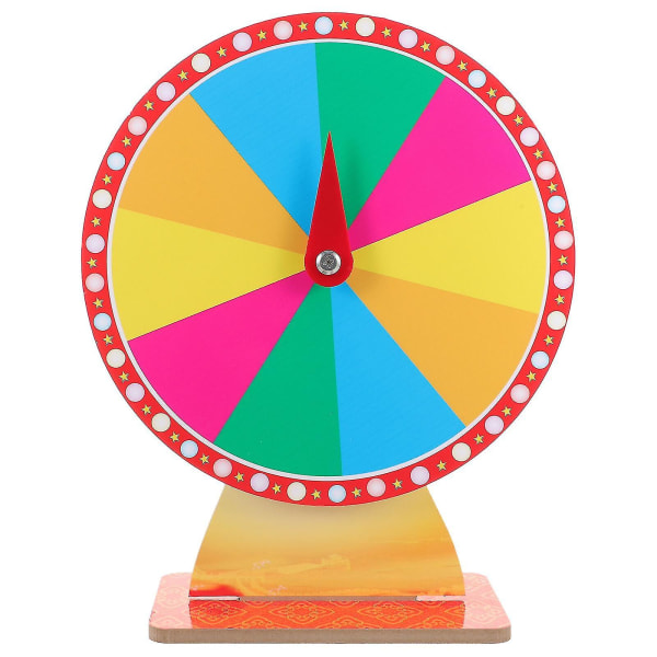Roulette Wheel Fortune Pyörivä Roulette Wheel Party Roulette Wheel Peli karnevaaliin As Shown 36X30cm