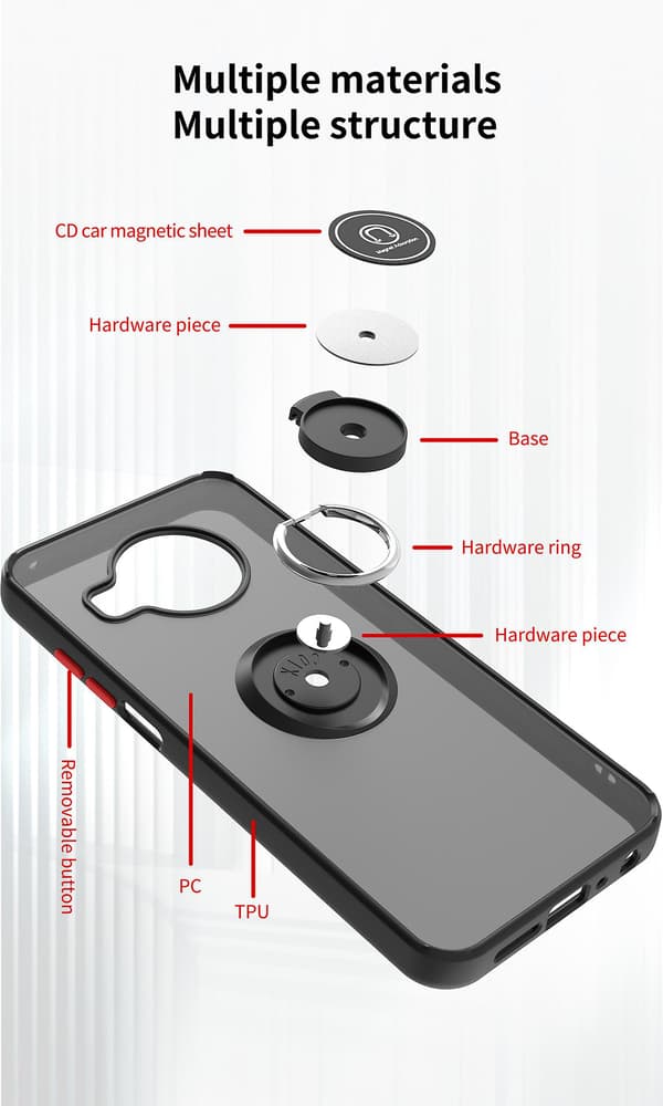 Huawei Honor phone case för Honor X7a cover Green