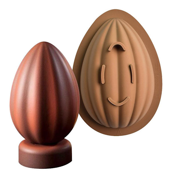 Påskeæg Chokolade Silikone Forme, Half Sphere Silikone Form, 3d Easter Egg Chokolade Forme Silikone Bageforme Til påskepynt, Mousse Ca