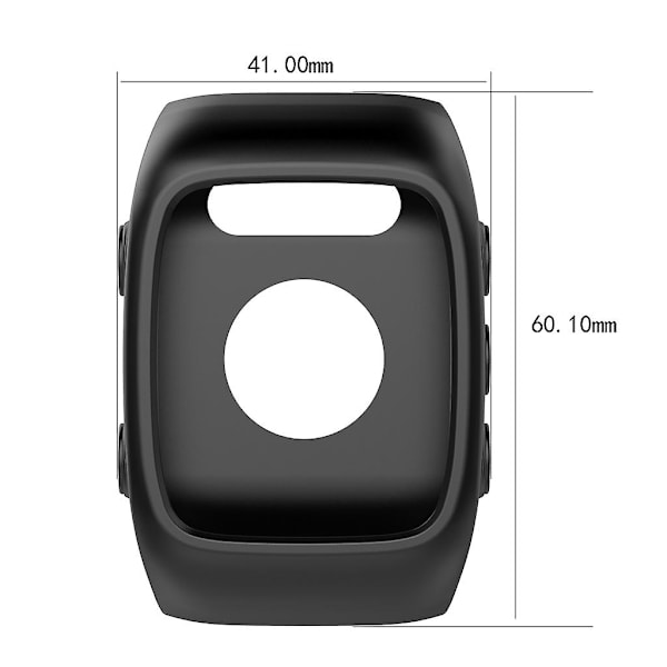 För Polar M400 M430 Stötsäker för case Flexibelt skydd för skalskydd