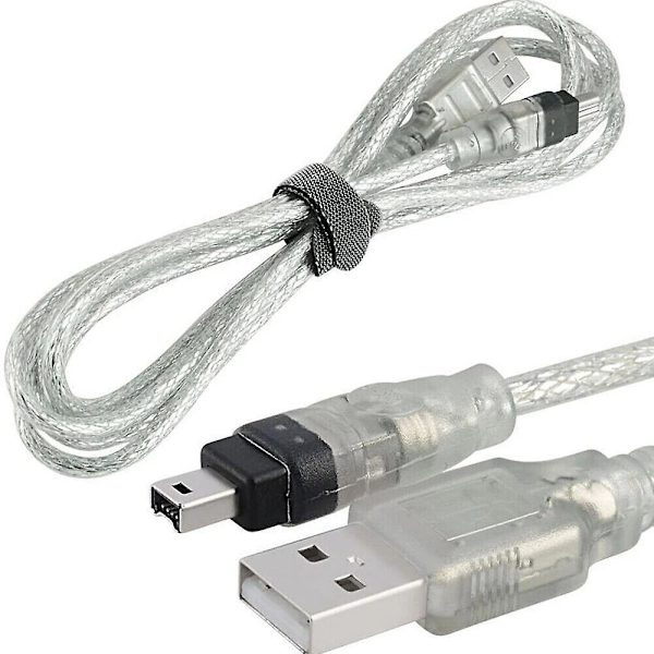 Til Mini DV MiniDV USB-datakabel FireWire IEEE 1394 HDV-videokamera til redigering af pc