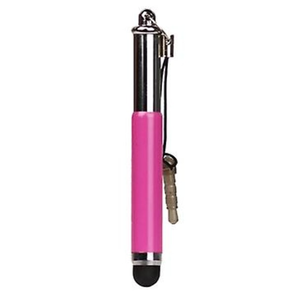 Universal infällbar kapacitiv Soft Stylus Touch Pen för iPhone iPad iPod HTC Silver Style Y iPhone 12 mini 5.4 inc