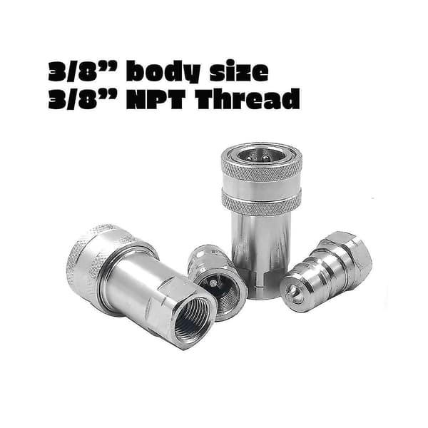 3/8 tuuman Npt-kierre Iso7241-1a hydraulinen cap set