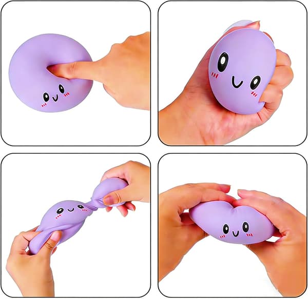 Mystery Dumpling Squeeze Toys Stressbolde Sensorisk Legetøj Blød Klemme Dekompression Dej til Voksne