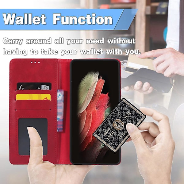 Kompatibel med Ulefone Armor 8 Case, Folio Cover Magnetic Wallet Case För Ulefone Armor 8 C2