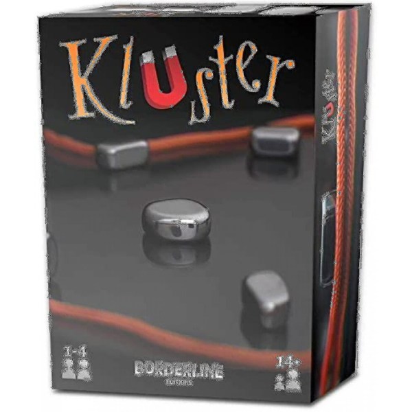 Kluster Magnetic Action Board Game 14+ upplagor Nytt