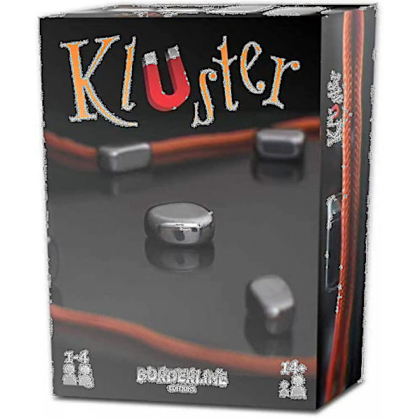 Kluster Magnetic Action Board Game 14+ upplagor Nytt