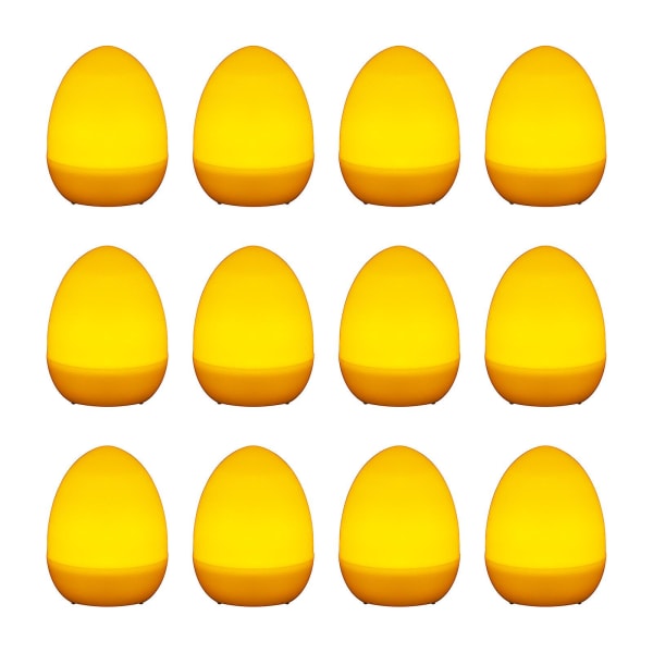 12 pääsiäisvalokoristetta Pääsiäisen ripustettavat munat Pääsiäispuukoristeet pääsiäiskoristeeseen eierfarben ostern BG