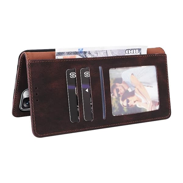 Til Xiaomi Poco X3 Pro / X3 Nfc Ring Kickstand Card Wallet Tpu telefonetui Red