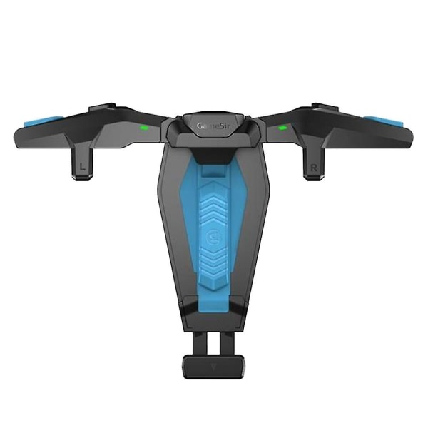 F4 Falcon Mobile Gaming Controller För Pubg Kondensatorhandtag Joystick För Android-telefon Gamepad black