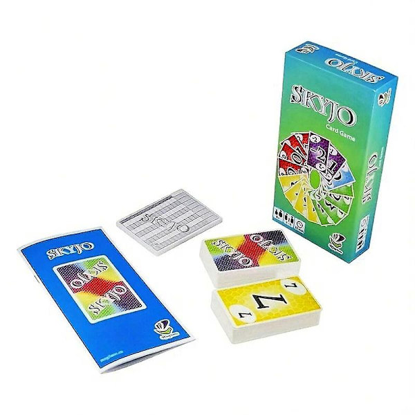 1st Skyjo Card Game" Family Gathering Game Card, roliga semesterkortspel, festbrädspel MULTI