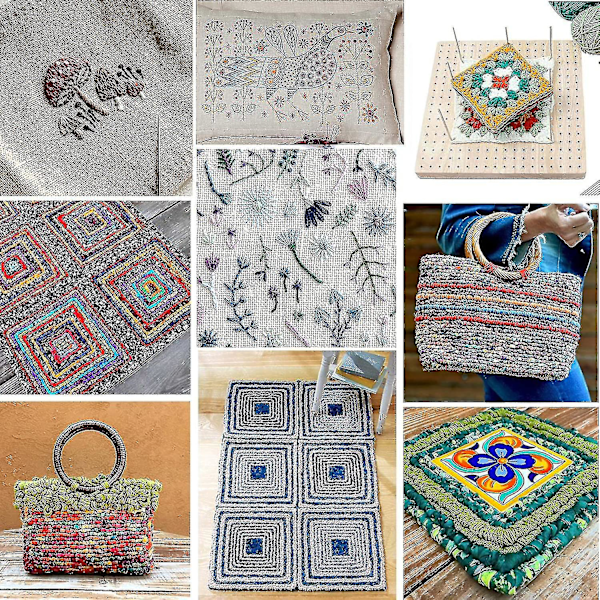 Træblokeringsbræt til strikning Granny Square Blocking Board Blocking Boards Stangstifter & stangstabilisator