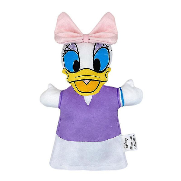 Sarjakuva Disneyn eläin käsinukke vanhemman ja lapsen interaktiivinen hahmo pehmonukke lelu toddler varhaiskasvatus lasten lahja[HK] Daisy 26*15*5cm