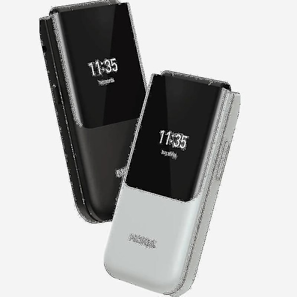 2720 ​​Flip Phone Dual Screen Dual Card Dual Standby funktion Ældre maskine Black