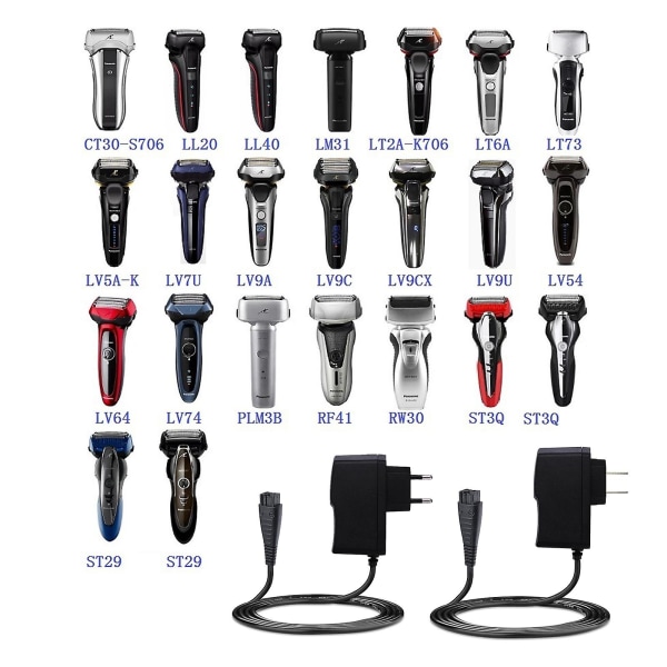 4,8v 25a vekselstrømsadapter til Panasonic Ees-rf31 Es-rf41 Es-sf21 Es-lt2a barbermaskine til barbermaskine oplader EU Plug