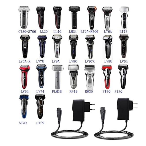 4,8v 25a vekselstrømsadapter til Panasonic Ees-rf31 Es-rf41 Es-sf21 Es-lt2a barbermaskine til barbermaskine oplader US Plug