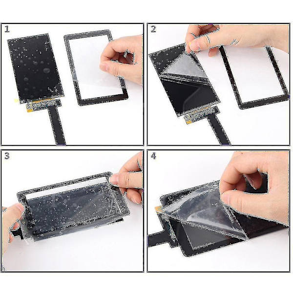 Kompatibel Anycubic Photon S 3d-skrivare 2k LCD-skärm med glas Ls055r1sx03_