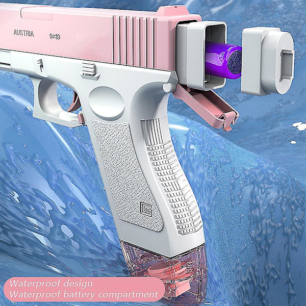 Elektrisk Vandlegetøj Automatisk Vand Blater Legetøj til Børn Sommer Dreng Piger Vand Fight Legetøj pink A