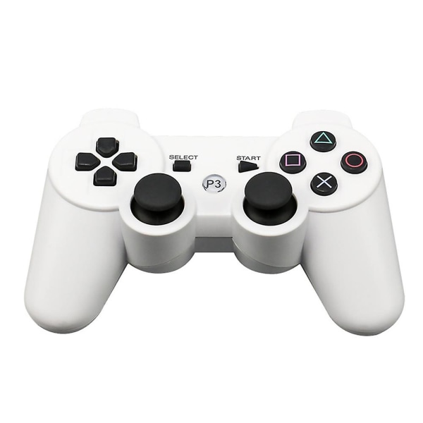 Ps3 Wireless Bluetooth 30 Controller Game Handle Remote Gamepad Stock White