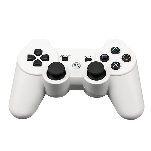 Til Ps3 Wireless Bluetooth 30 Controller Game Handle Remote Gamepad Stock White