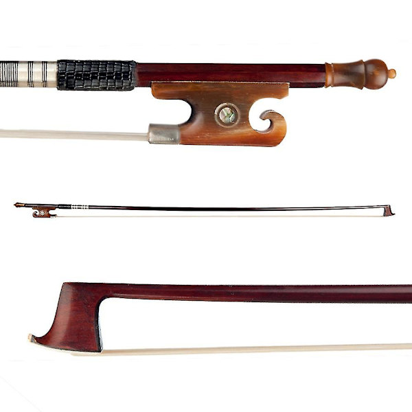 Pernambuco 4/4 Full Size Violin Fiddle Bow välbalanserad Horn Style