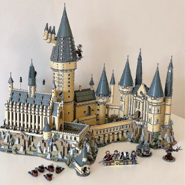Harry Potter Magic Castle Building Model Gave Pædagogisk samlelegetøj