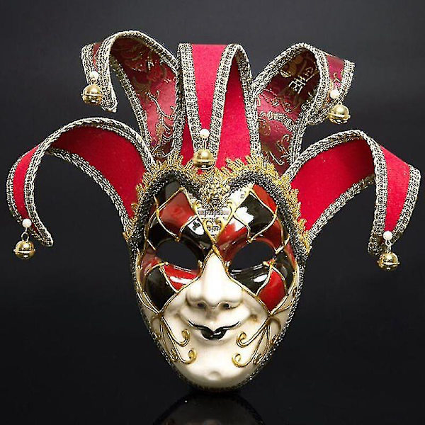Halloween Party Carnival Mask, Italien Venedig Masquerade Christmas Cosplay Mask BLUE