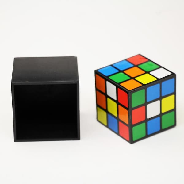 1 sæt Triple Cube Magic Tricks Instant Restore Close Up Tryllekunstner Trick Gimmick Illusions