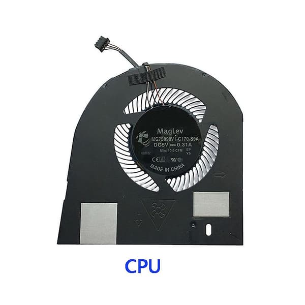 Ny CPU GPU køleventilator/køleplade til Dell Precision 7530 M7530 7540 M7540