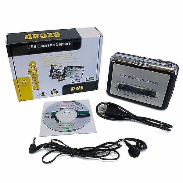 High Fidelity USB band Signalomvandlare Tape Walkman Tape till Mp3-kassettspelare Walkman Stereo