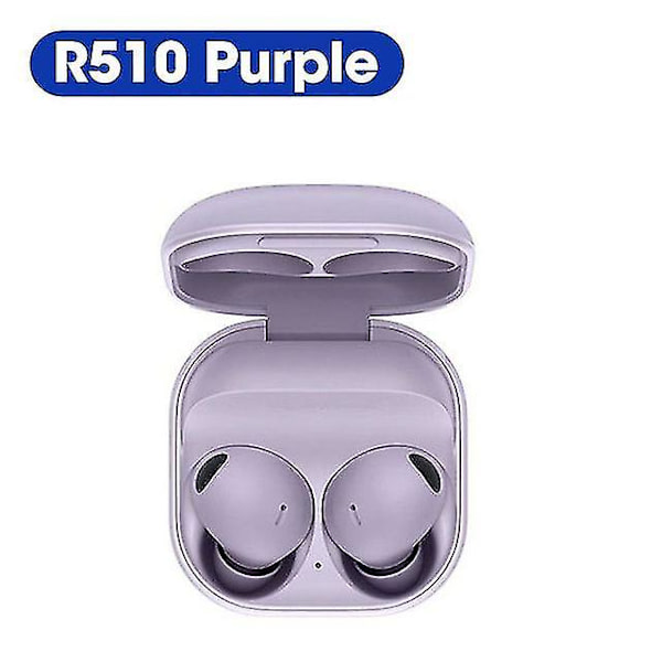 2023 Uudet Buds2 Pro Tws R510 -nappikuulokkeet Bluetooth kuulokkeet Buds 2 Pro langattomat kuulokkeet mikrofonilla Hifi Stereo Peliurheilu Purple